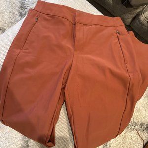 Athleta Stellar Skinny Trouser - 6 Tall Rust